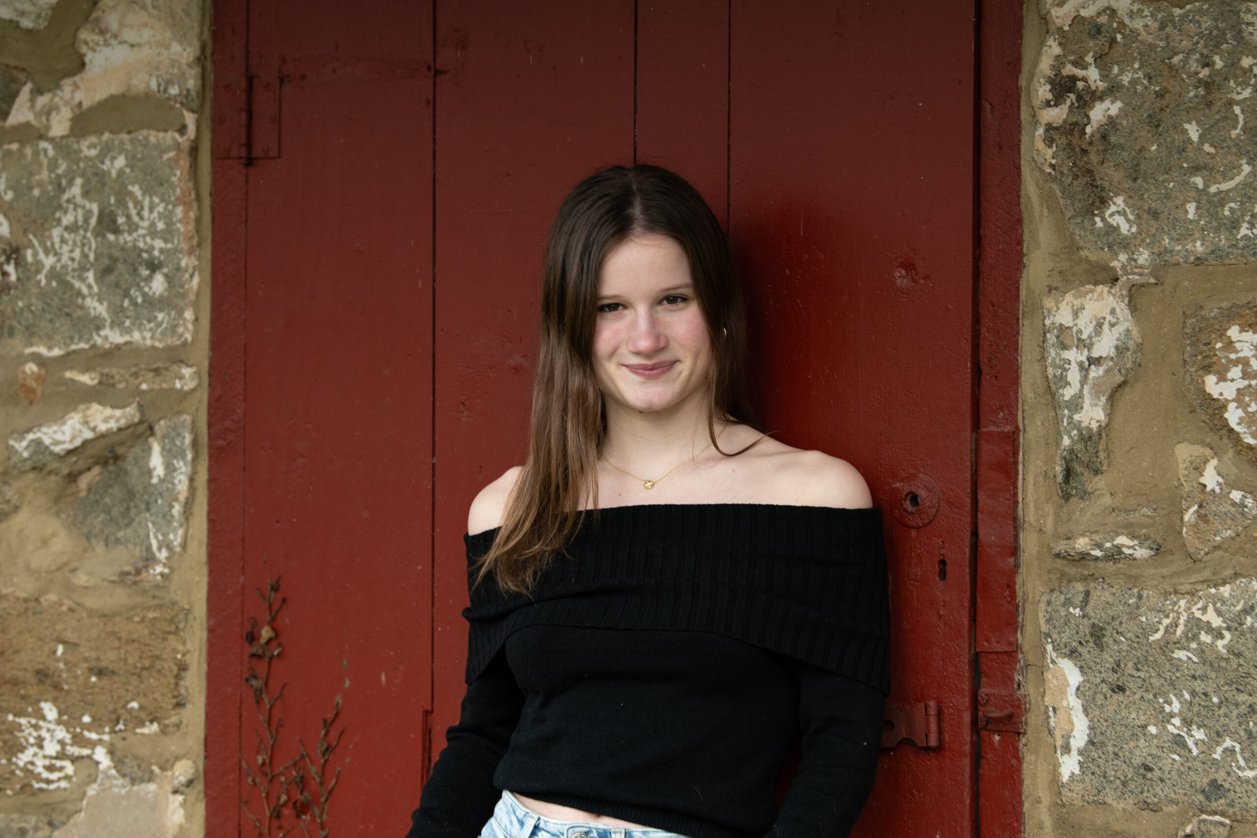 Senior portrait of Kaley